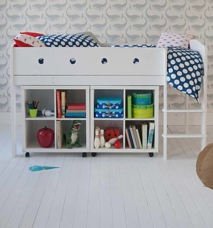 Mid sleeper beds with storage