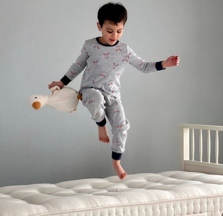Why we choose traditional spring-interior mattresses for children
