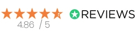 Guaranteed quality, no quibble returns, 4.89/5 reviews, 0% finance available