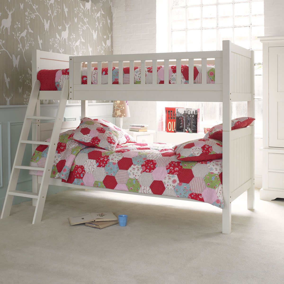 Fargo Bunk Bed in Pure White