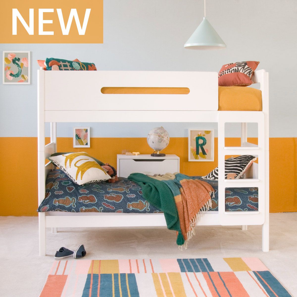 The EDIT Detachable Bunk Bed in Pure White 