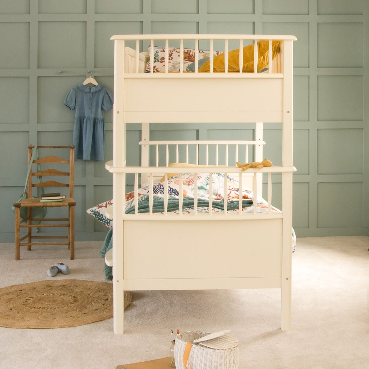 Bowood Bunk Bed in Ivory White