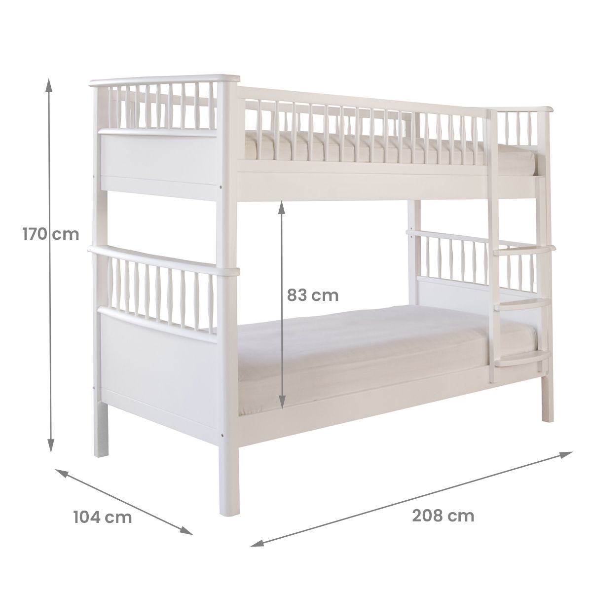 Product dimensions
