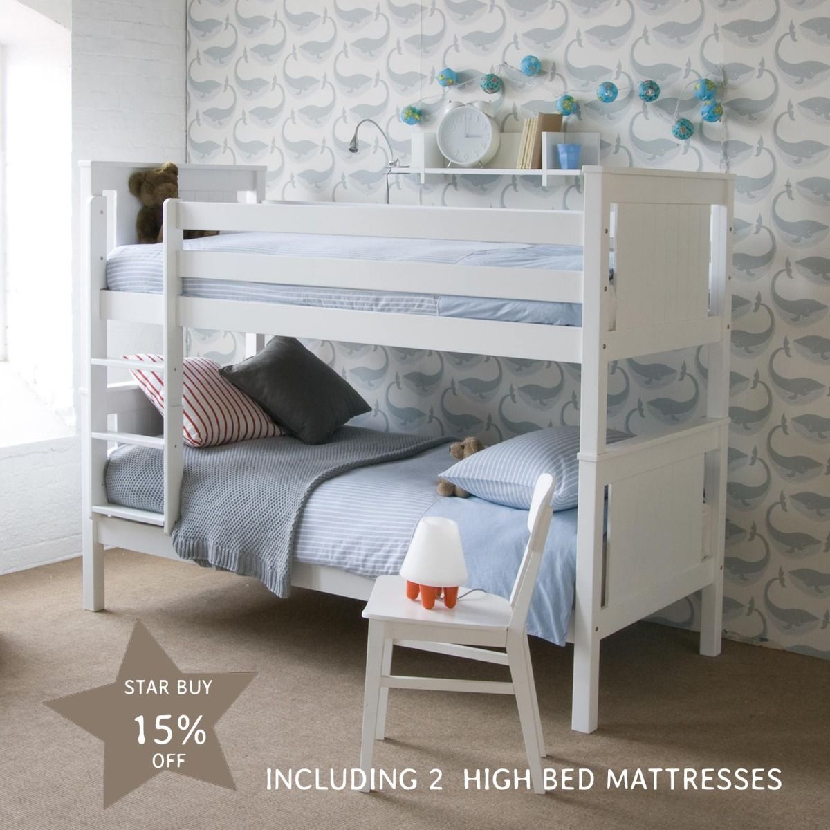 Classic Beech Bunk Bed