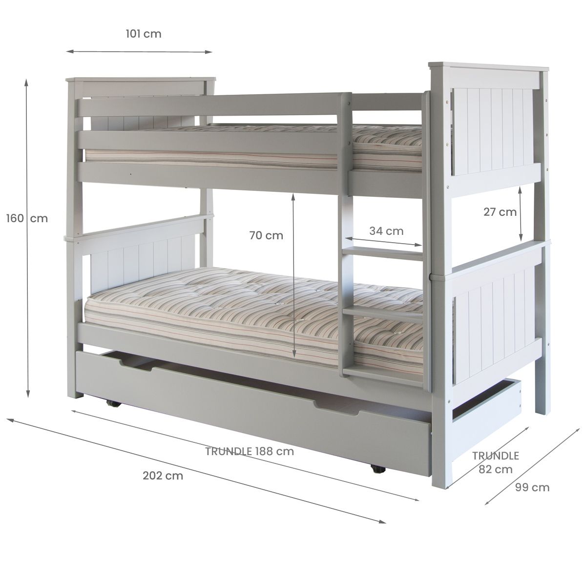 Product dimensions