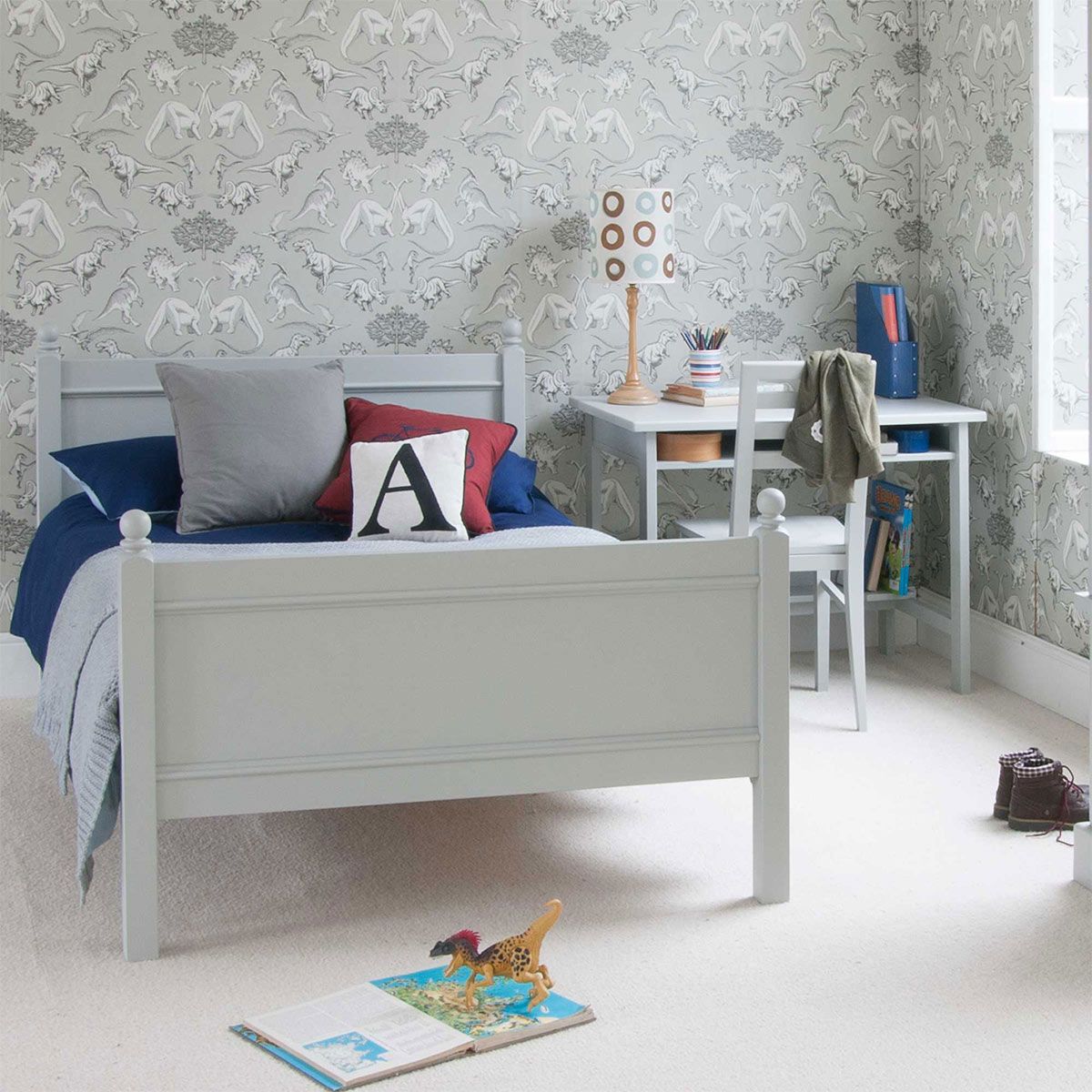 Fargo Small Double Bed in Farleigh Grey