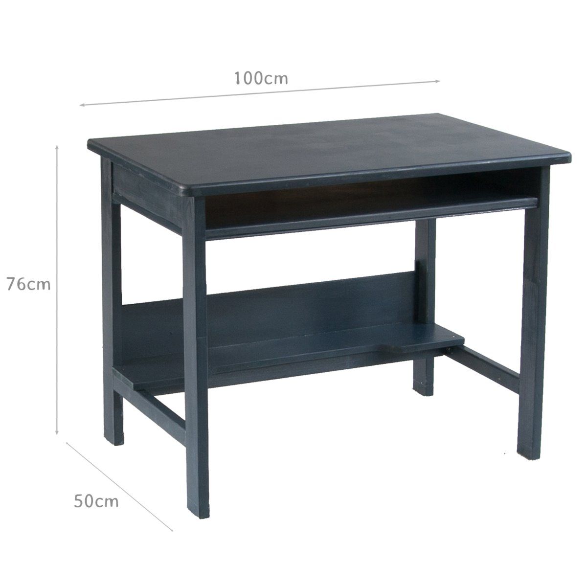 Large Study Desk - Farleigh Grey