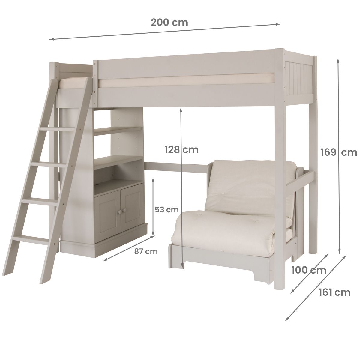 Product dimensions