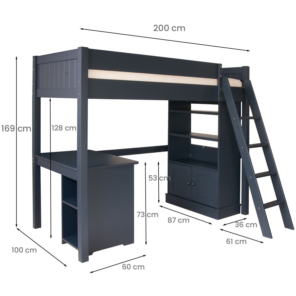 Product dimensions