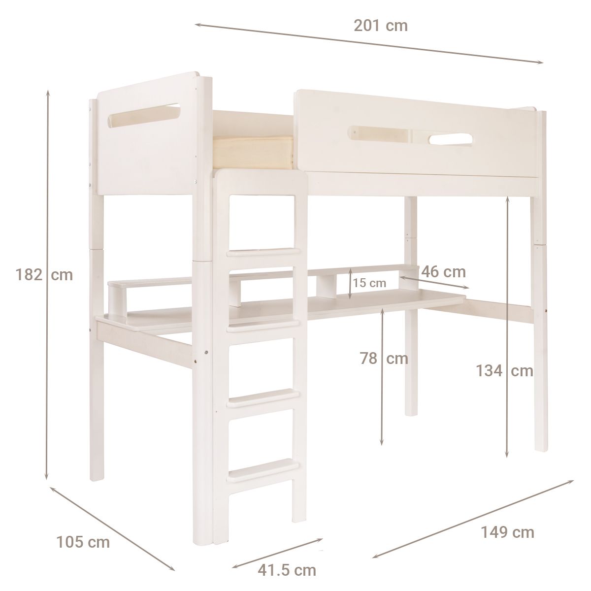Product dimensions