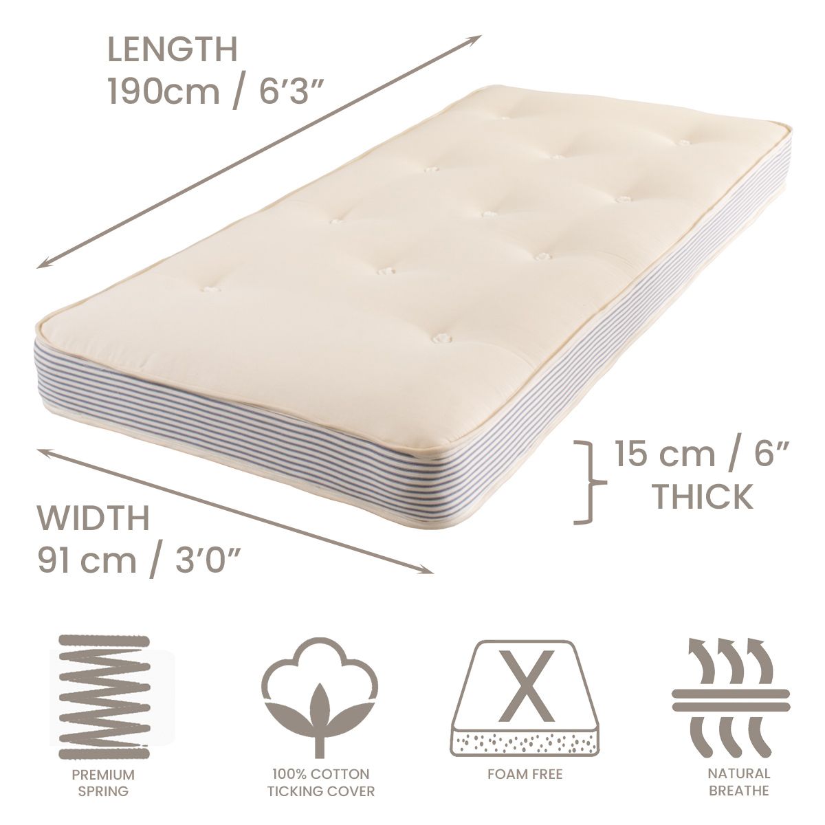 Product dimensions