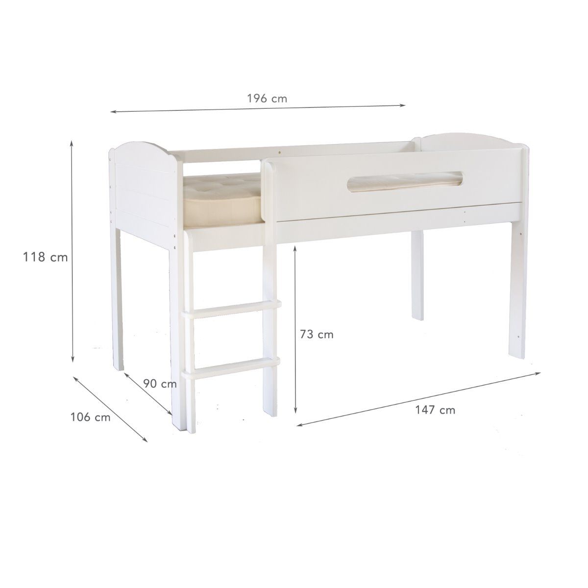 Mid Sleeper Bed