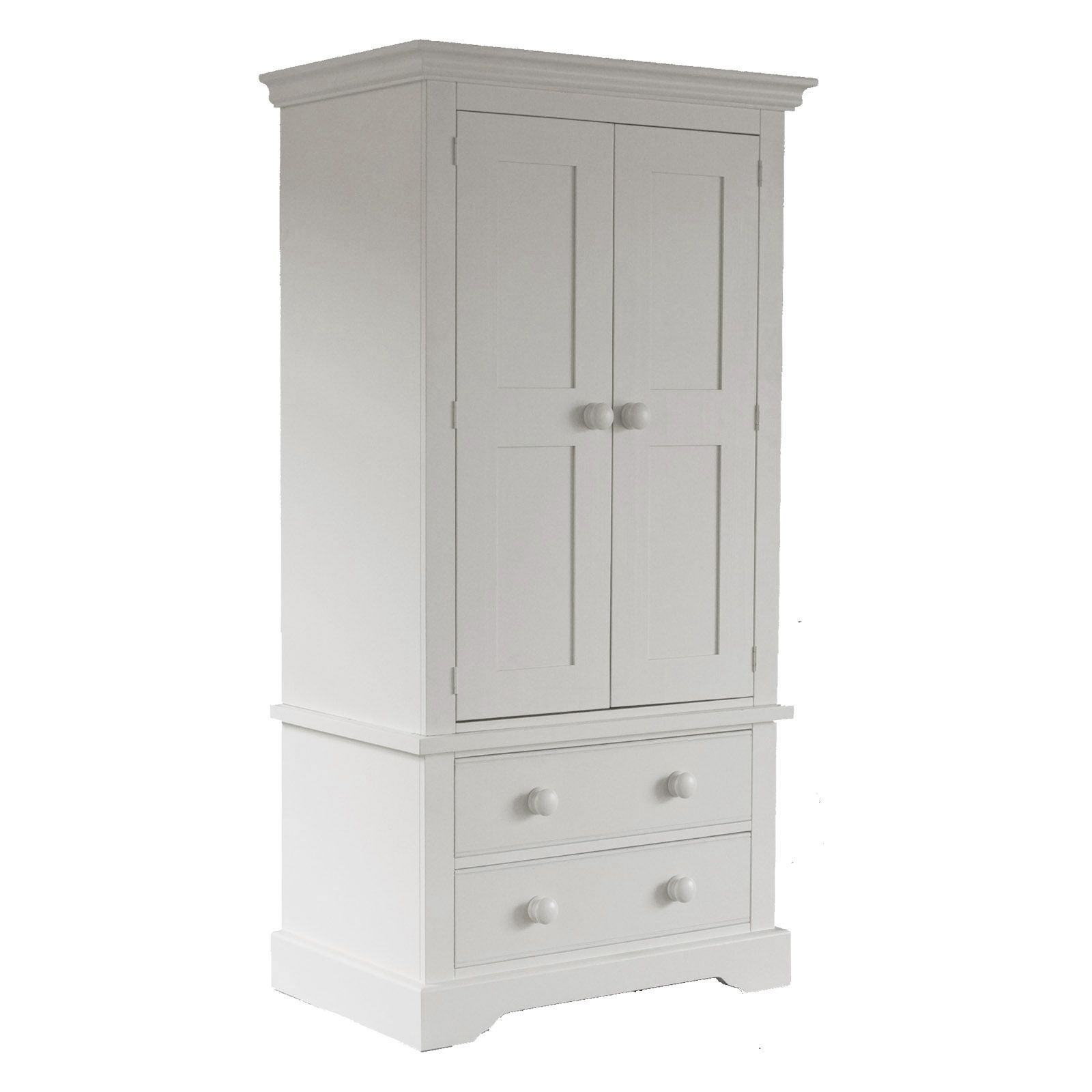 Combination Wardrobe in Pure White